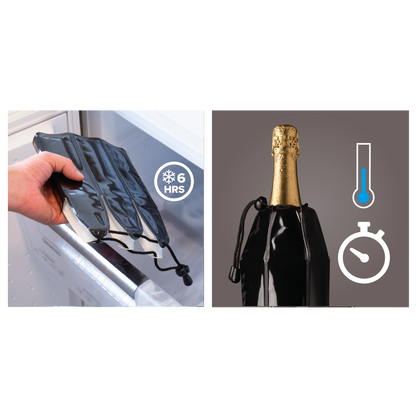 ACTIVE COOLER WINE & CHAMPAGNE - PLATINUM - VACU VIN # 3887560