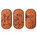 BOTTLE & GLASS DOUBLE COASTER SET OF 6 - VACU VIN #1855560