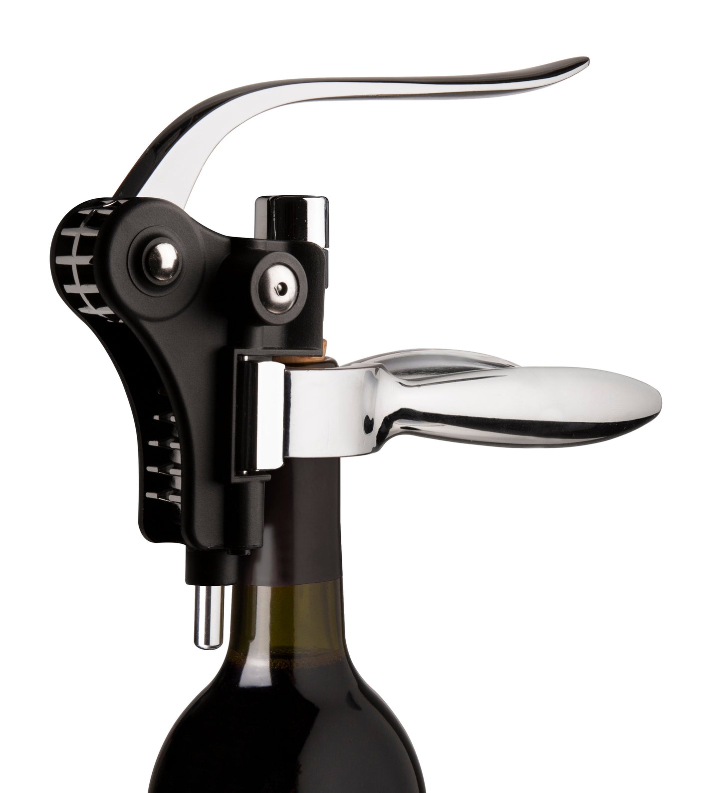 LEVER CORKSCREW HORIZONTAL BLACK - VACU VIN #6651460