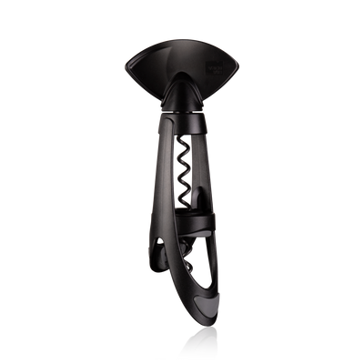 Twister Corkscrew with Bottle Grip - Black - VACU VIN #6881460