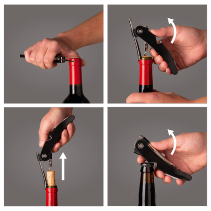 SINGLE PULL CORKSCREW ASSORTED - VACU VIN #6099160