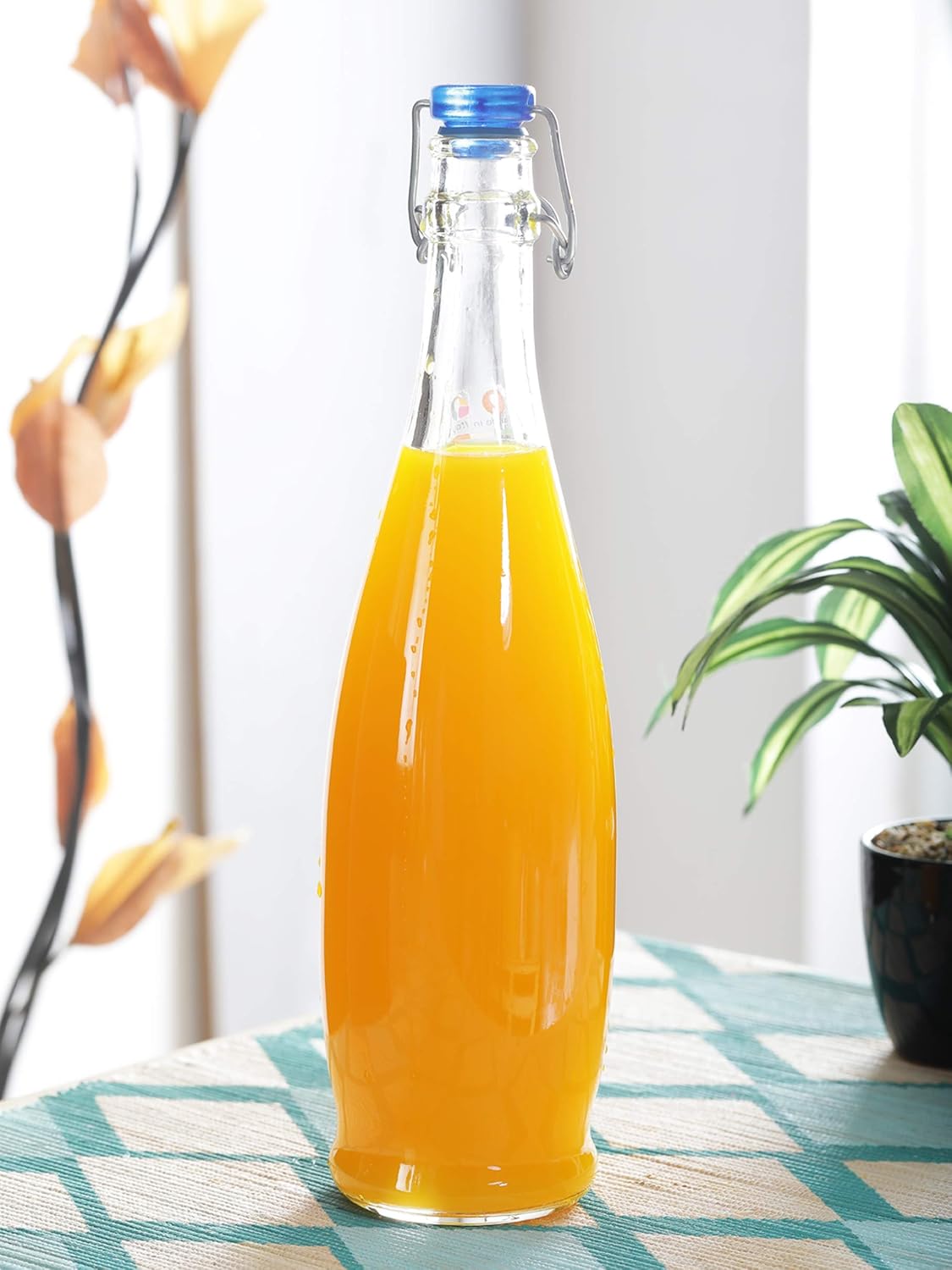 1L INDRO WATER BOTTLE TRANSLUCENT CAP - BORGONOVO # 13150015