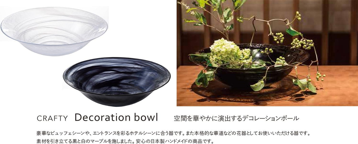 DECO BOWL 500 BK - BLACK - ADERIA # F-47112