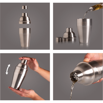 COCKTAIL SHAKER - STAINLESS STEEL - VACU VIN #7842360