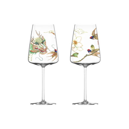 Golden Horizon Muse Bordeaux Emerald Dragon & Swallow 770ml - LUCARIS # 3LS21BD2702G0005
