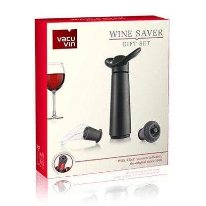 Vacu Vin Concerto gift box for wine storage black -VACU VIN #0988460