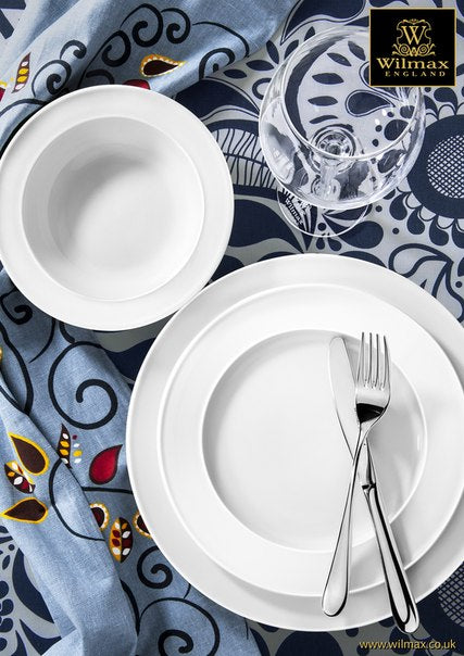 11" | 28 CM DINNER PLATE - WHITE - WILMAX # WL-991243