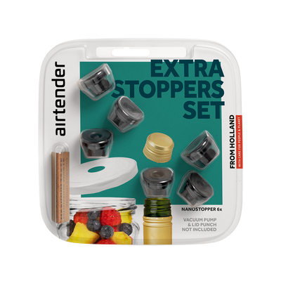 EXTRA STOPPERS 6-PC BLISTER PACK - AIRTENDER