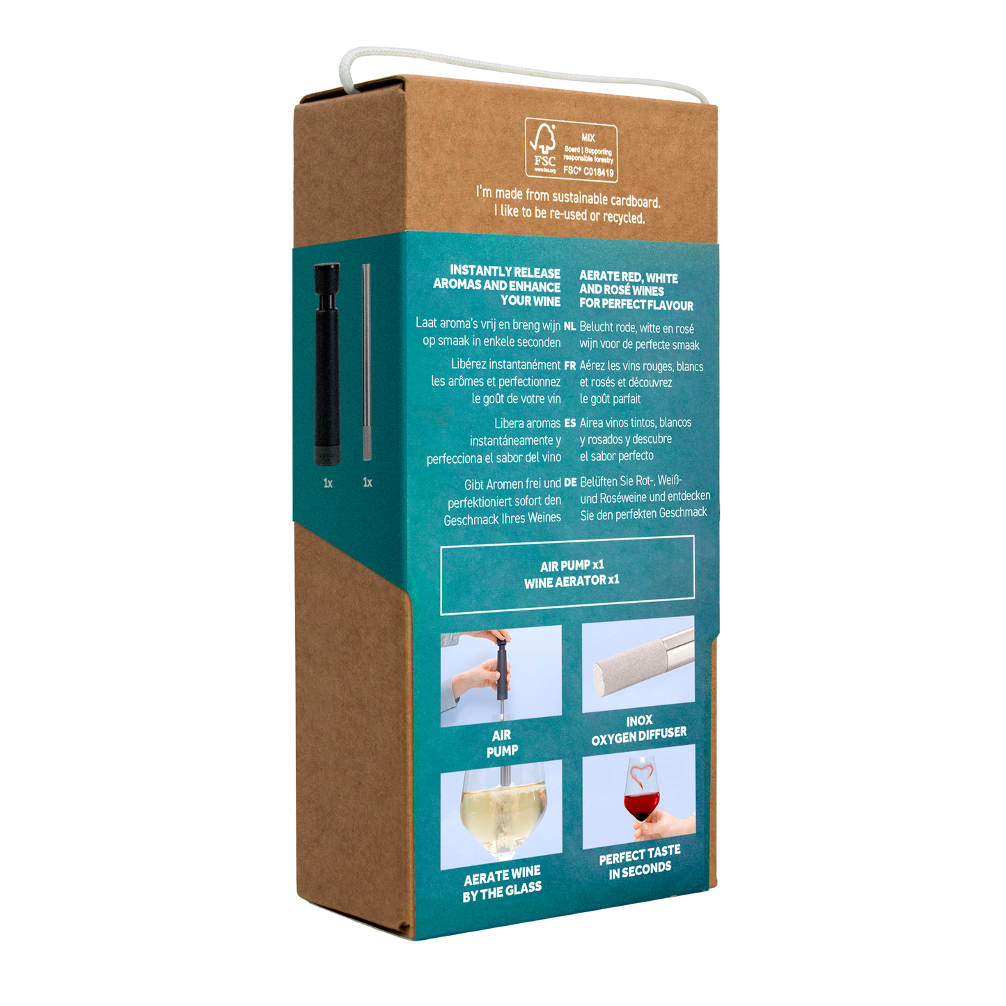 WINE AERATOR BOX - AIRTENDER #AT9442