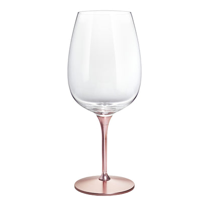 CRYSTAL SPINNING GLASS BORDEAUX (ROSE GOLD) - CRYSTOCRAFT #CRY-SPINGLASS-RG