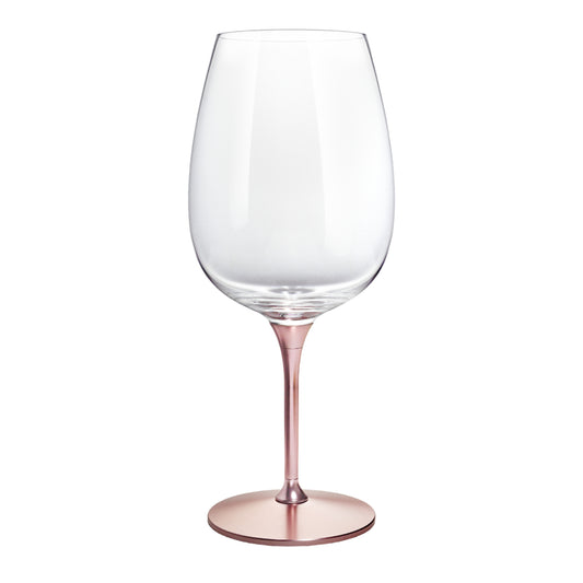 CRYSTAL SPINNING GLASS BORDEAUX (ROSE GOLD) - CRYSTOCRAFT #CRY-SPINGLASS-RG