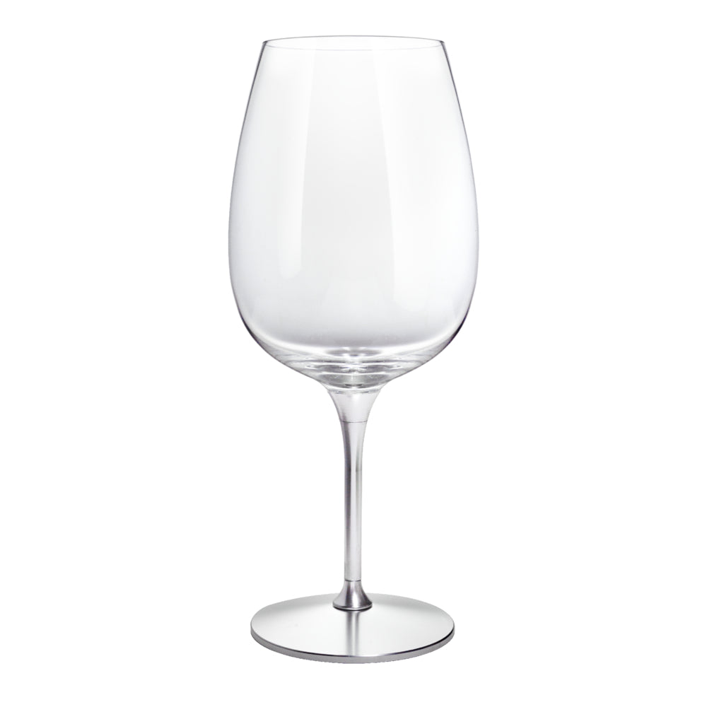 CRYSTAL SPINNING GLASS BORDEAUX (SILVER) - CRYSTOCRAFT #CRY-SPINGLASS-SL