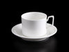 BONE CHINA CUP & SAUCER - WHITE - DON BELLINI # DB1030119