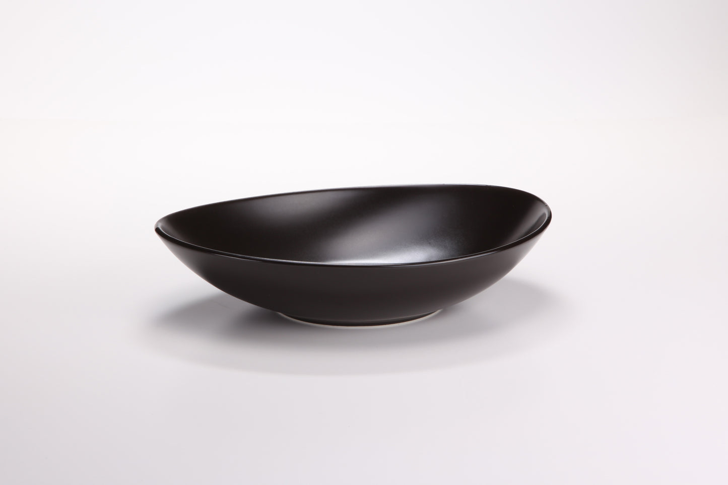 DE TERRA OVAL BOWL 9" l 23 CM - MATT BLACK - DON BELLINI # DB2121023
