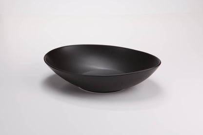 DE TERRA OVAL BOWL 11.5" l 29 CM - MATT BLACK - DON BELLINI # DB2121029