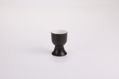 DE TERRA EGG CUP 45ML l 5 X 7CM - MATT BLACK - DON BELLINI # DB216EC45