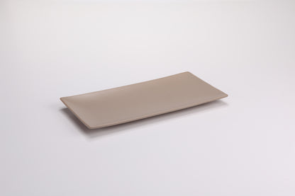 DE TERRA RECT. PLATE 11" l 28 CM - SANDY KHAKI - DON BELLINI # DB2213028