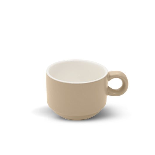 DE TERRA COFFEE CUP 175ML - SANDY KHAKI - DON BELLINI # DB2239018