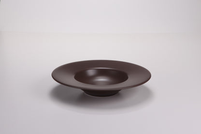 DE TERRA PASTA PLATE 10" l 25 CM - DARK BROWN - DON BELLINI # DB2310525