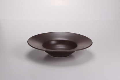 DE TERRA PASTA PLATE 12" l 30 CM - DARK BROWN - DON BELLINI # DB2310530