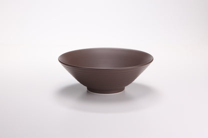 DE TERRA NOODLE BOWL 9" l 23 CM - DARK BROWN - DON BELLINI # DB2320023
