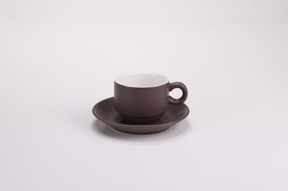 DE TERRA COFFEE CUP 200ML - DARK BROWN - DON BELLINI # DB2339020