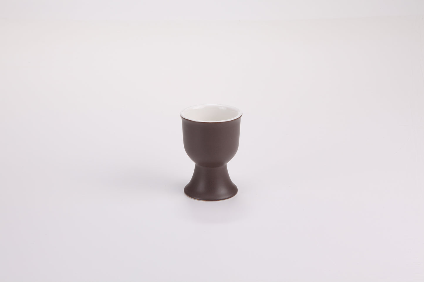DE TERRA EGG CUP 45ML l 5 X 7CM - DARK BROWN - DON BELLINI # DB236EC45