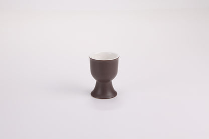 DE TERRA EGG CUP 45ML l 5 X 7CM - DARK BROWN - DON BELLINI # DB236EC45