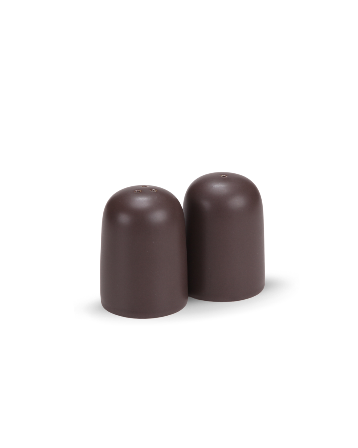 DE TERRA SALT SHAKER 6CM - DARK BROWN - DON BELLINI # DB236SS06