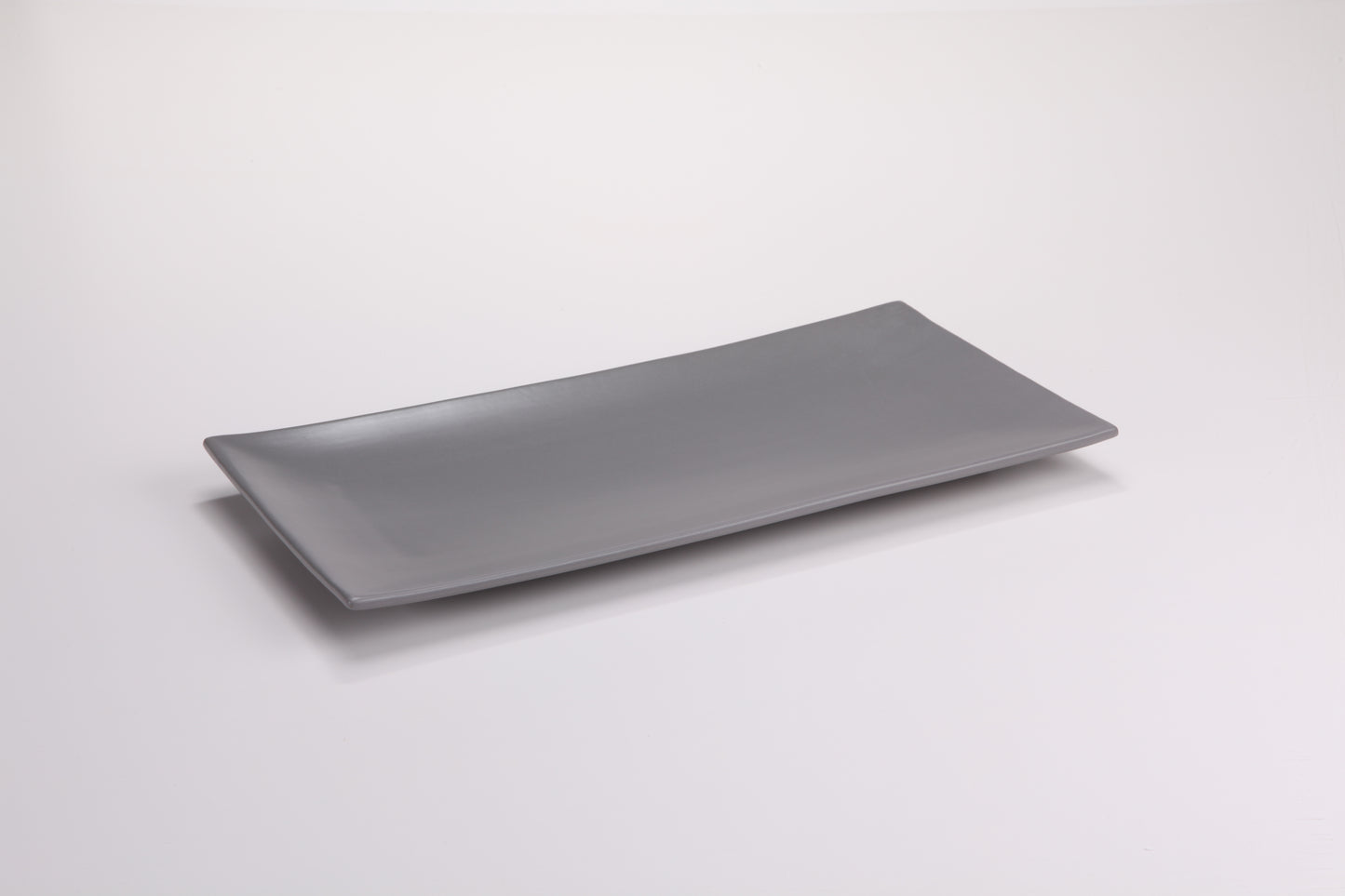 DE TERRA RECT. PLATE 13" l 33 CM - LIGHT GREY - DON BELLINI # DB2413033