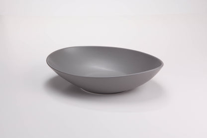 DE TERRA OVAL BOWL 10" l 25 CM - LIGHT GREY - DON BELLINI # DB2421025