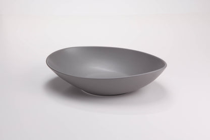 DE TERRA OVAL BOWL 11.5" l 29 CM - LIGHT GREY - DON BELLINI # DB2421029