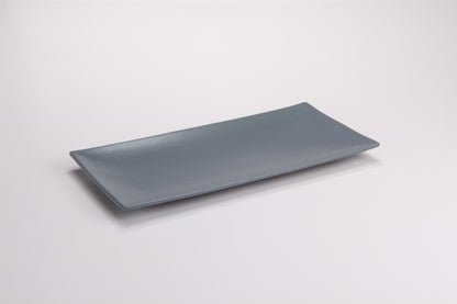 DE TERRA RECT. PLATE 13" l 33 CM - LIVID BLUE - DON BELLINI # DB2513033