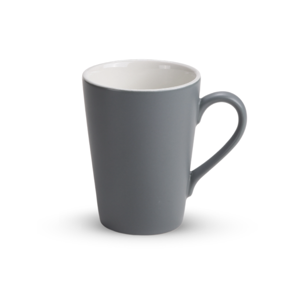 DE TERRA V SHAPE MUG 270ML l 8 x 10.5CM - LIVID BLUE - DON BELLINI # DB2539227