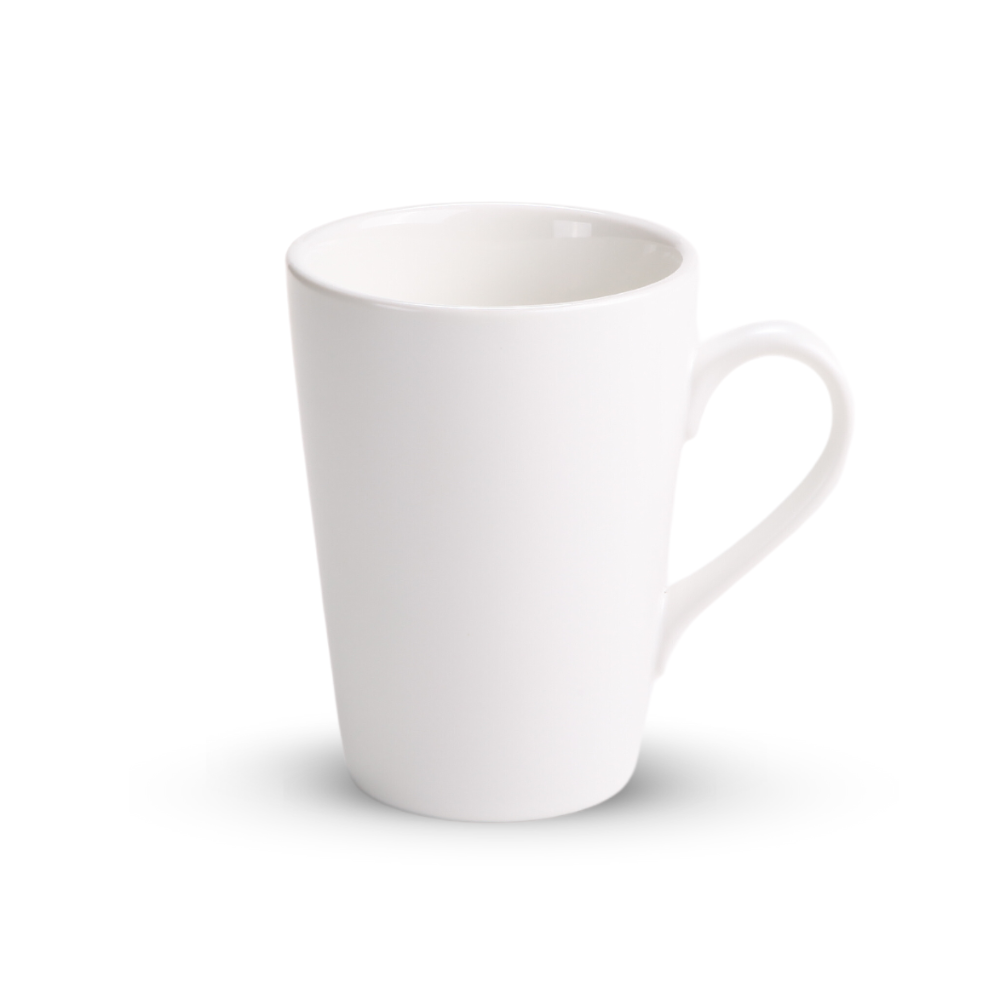 DE TERRA V SHAPE MUG 270ML l 8 x 10.5CM - LUSTRE PEARL - DON BELLINI # DB2639227
