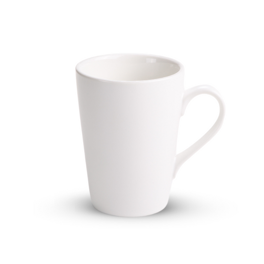 DE TERRA V SHAPE MUG 270ML l 8 x 10.5CM - LUSTRE PEARL - DON BELLINI # DB2639227