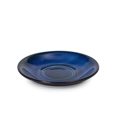 MIRAGE SAUCER FOR 250 ML COFFEE CUP | 15 CM - BLACK