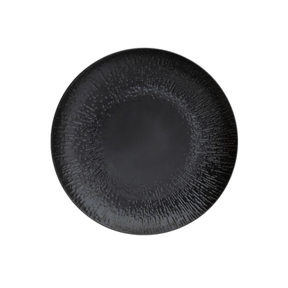 LINEA PLATE 9" | 23 CM NOIR - DON BELLINI  #DBLN110123