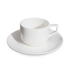 BONE CHINA CUP & SAUCER - WHITE - DON BELLINI # DB1030011