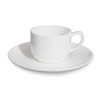 BONE CHINA CUP & SAUCER - WHITE - DON BELLINI # DB1030016