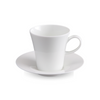 BONE CHINA CUP & SAUCER - WHITE - DON BELLINI # DB1030117