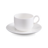 BONE CHINA CUP & SAUCER - WHITE - DON BELLINI # DB1030023