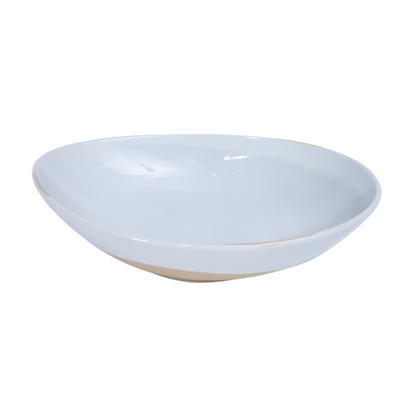 CRAFTSTONE OVAL BOWL 10" l 25 CM - DON BELLINI # DB7121025