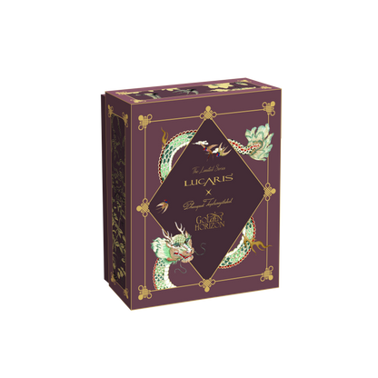 Golden Horizon Muse Bordeaux Emerald Dragon & Swallow 770ml - LUCARIS # 3LS21BD2702G0005