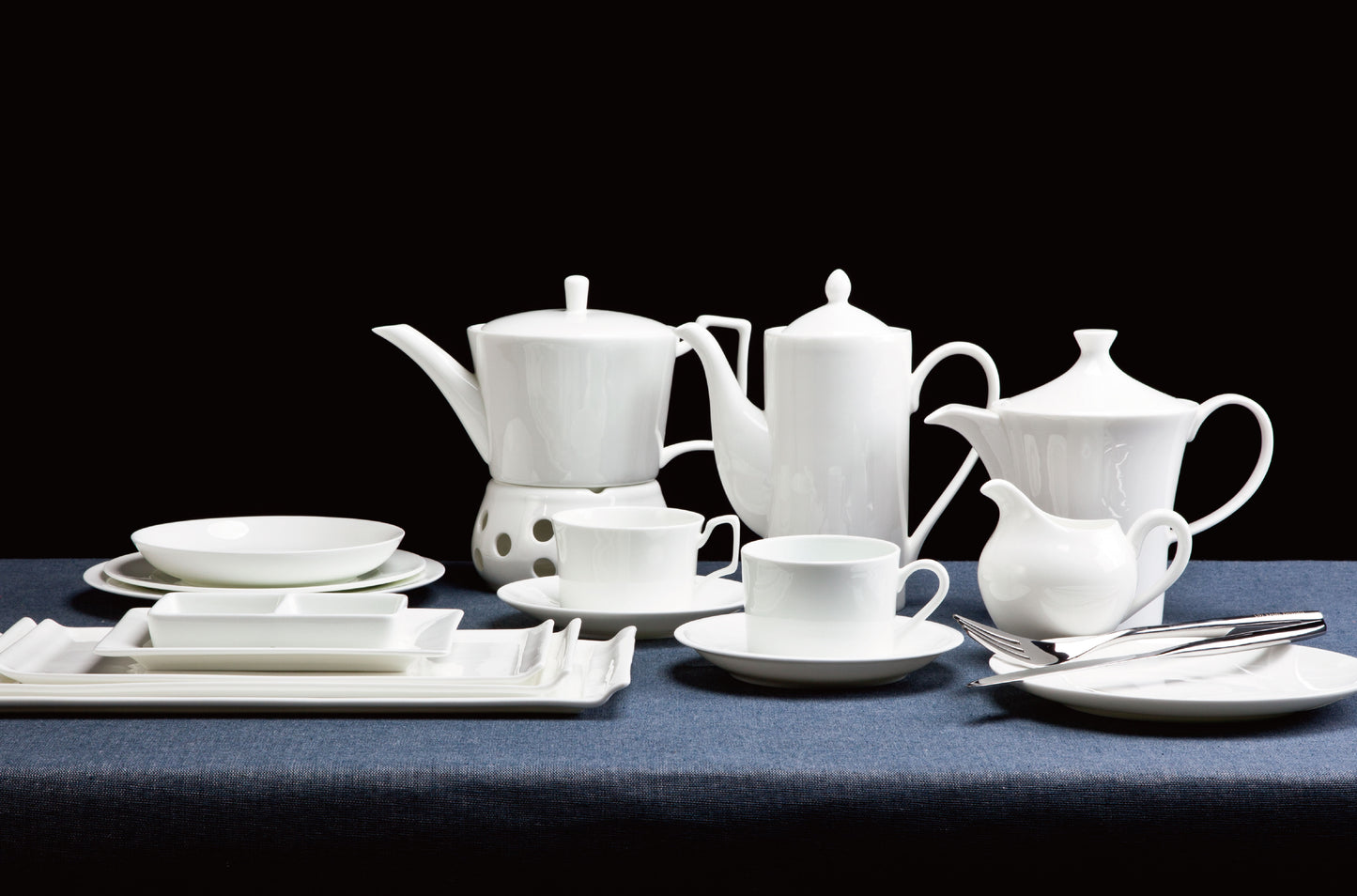 BONE CHINA TOOTHPICK HOLDER - WHITE - DON BELLINI # DB106TH43