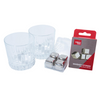 RCR Crystal Timeless DOF glasses (2 pieces) & Vacu Vin Whiskey Stones