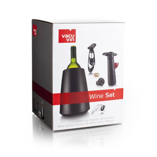 WINE SET - ASSORTED - VACU VIN # 3889160
