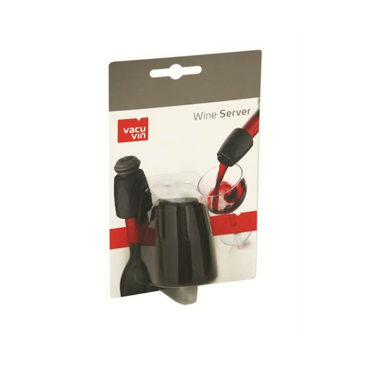 WINE SERVER BLACK J-HOOK B - VACU VIN #1854460