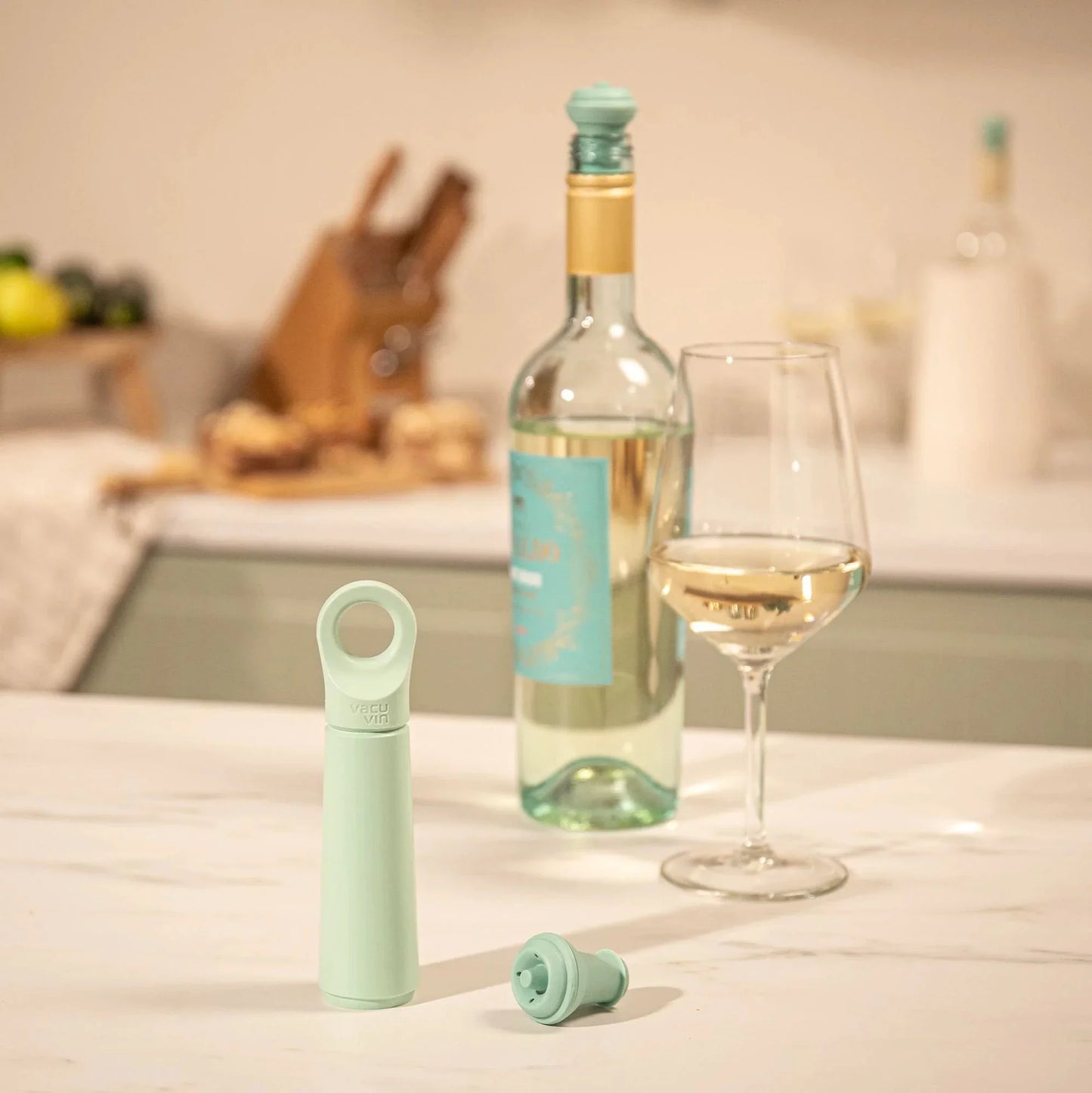 WINE SAVER LOOP JADE - VACU VIN #7816606