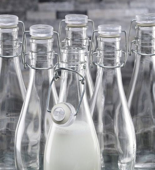 1L INDRO WATER BOTTLE TRANSLUCENT CAP - BORGONOVO # 13150015